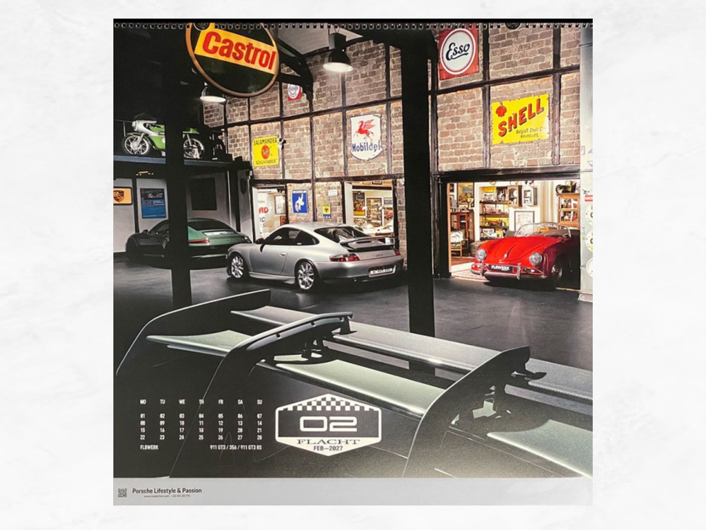 Porsche 2027 Calendar – Ahead, Bonded By The Road, United By Passion (Limited Edition)