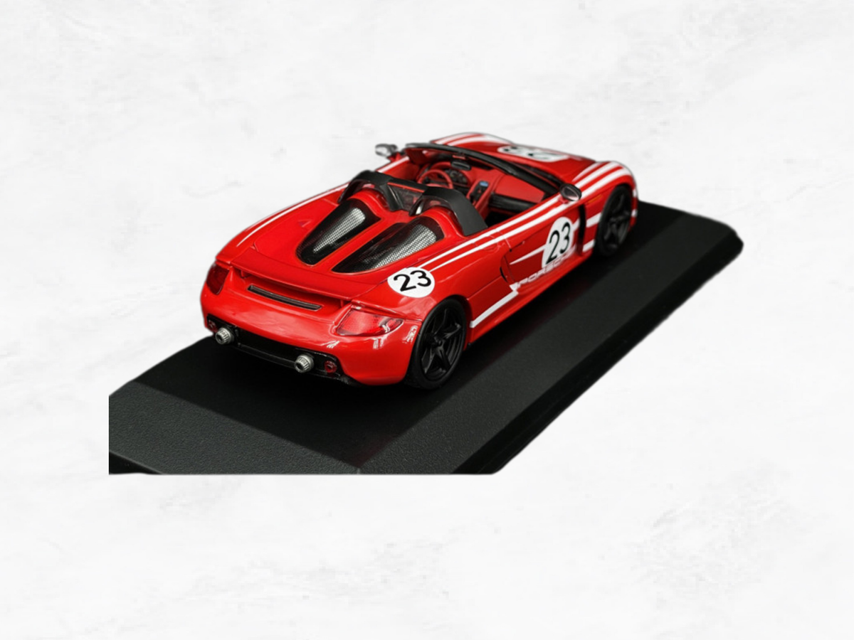 Porsche Carrera GT 2005 No.23 Salzburg Design – 1:43 Scale Model | Minichamps | Red & White