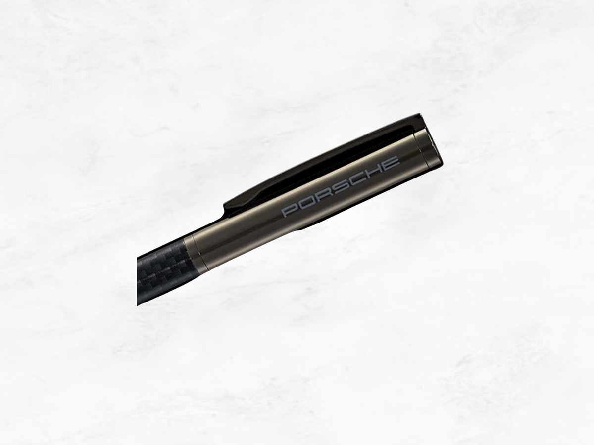 Porsche Cayenne Rollerball Pen –  Dark Grey Metallic | Carbon Design I Gift Box