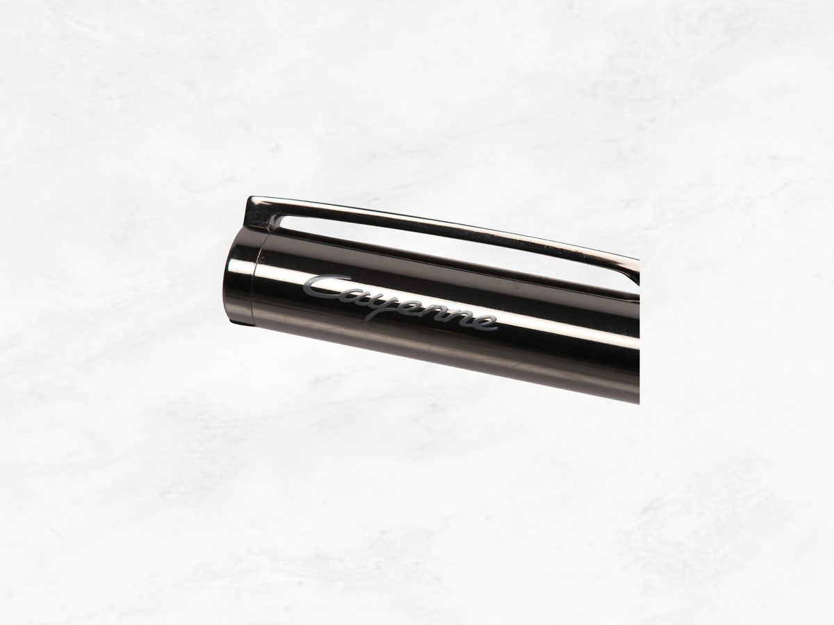 Porsche Cayenne Rollerball Pen –  Dark Grey Metallic | Carbon Design I Gift Box