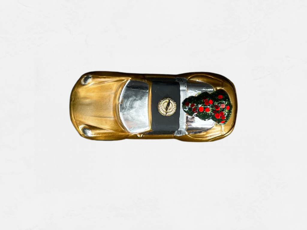 Porsche 911 Targa 4S Christmas Bauble | Nordic Gold Metallic | Collector’s Edition No. 8