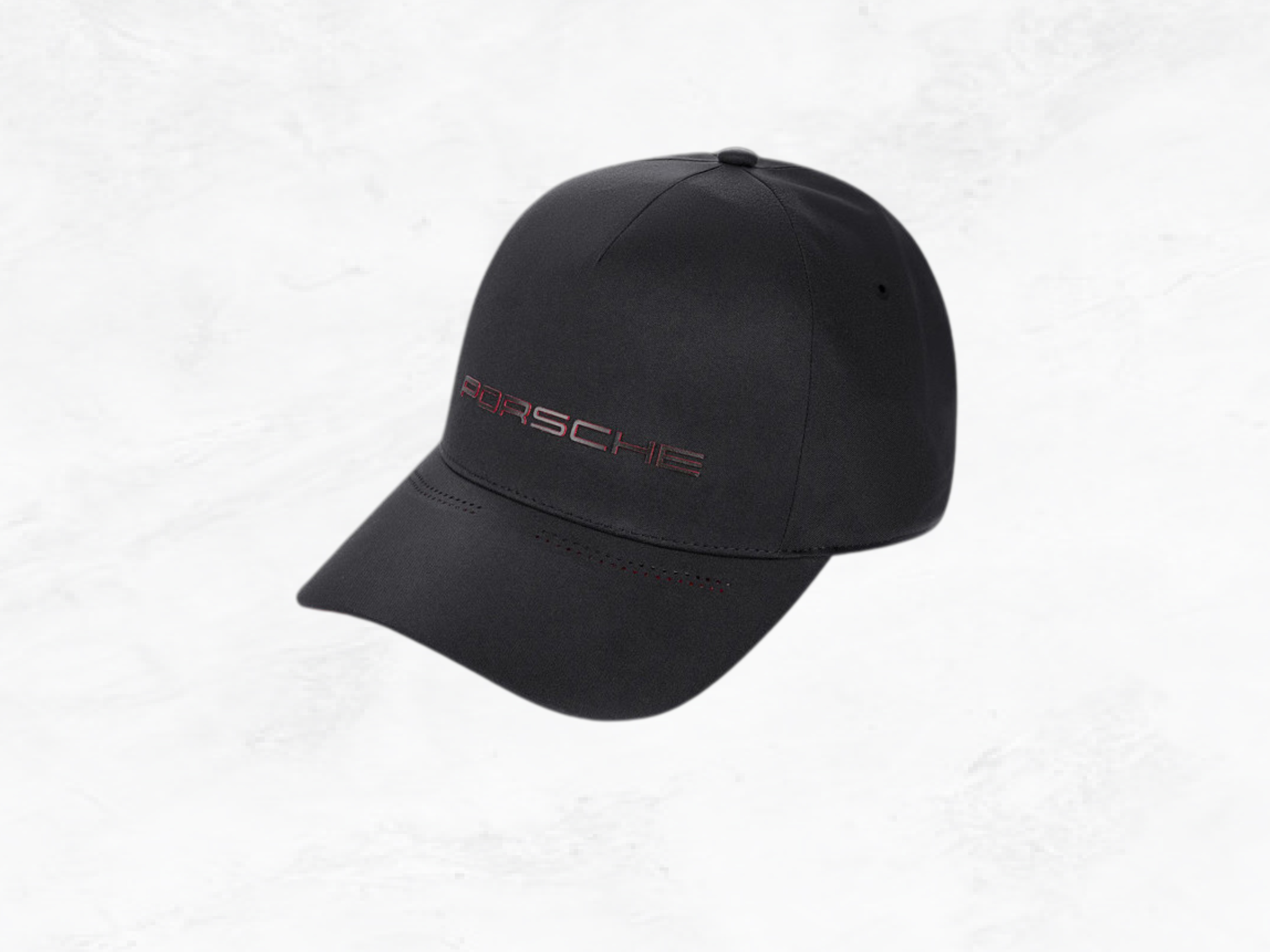 Porsche 911 GT3 S/C Cap Black | Motorsport Trucker Hat with Guards Red Detail | Unisex