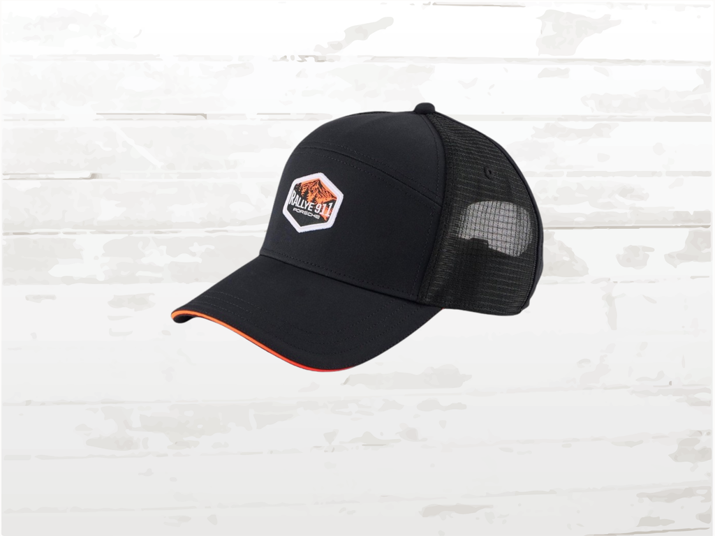 Porsche Hat 911 Rallye Baseball by Puma Black/Orange, Adjustable, Unisex, Racing Gift