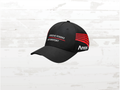 Porsche Cap 963 Penske Motorsport Puma, Black Red Racing Hat, Adjustable, Unisex, Hypercar