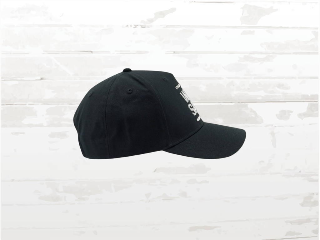 Porsche Weissach Cap, Black White Hat, Adjustable, Unisexm Racing Gift, Motorsport Design