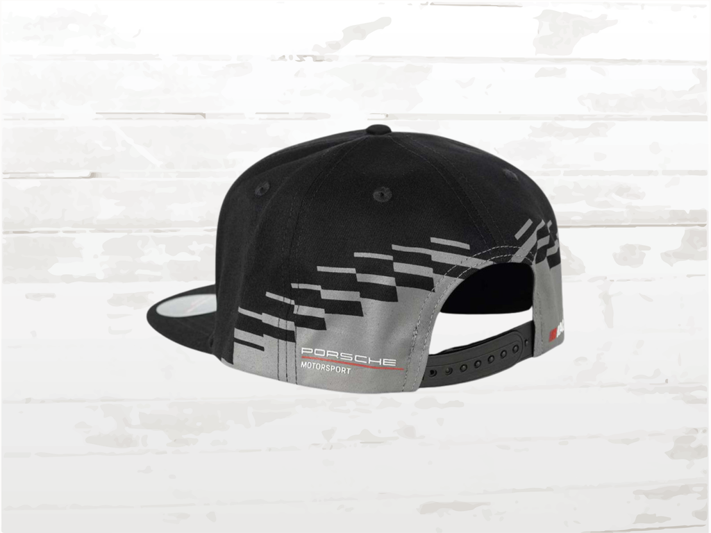 Porsche 963 Penske Black Cap, Motorsport cap,  Adjustable Cotton Racing Hat, Le Mans, Unisex