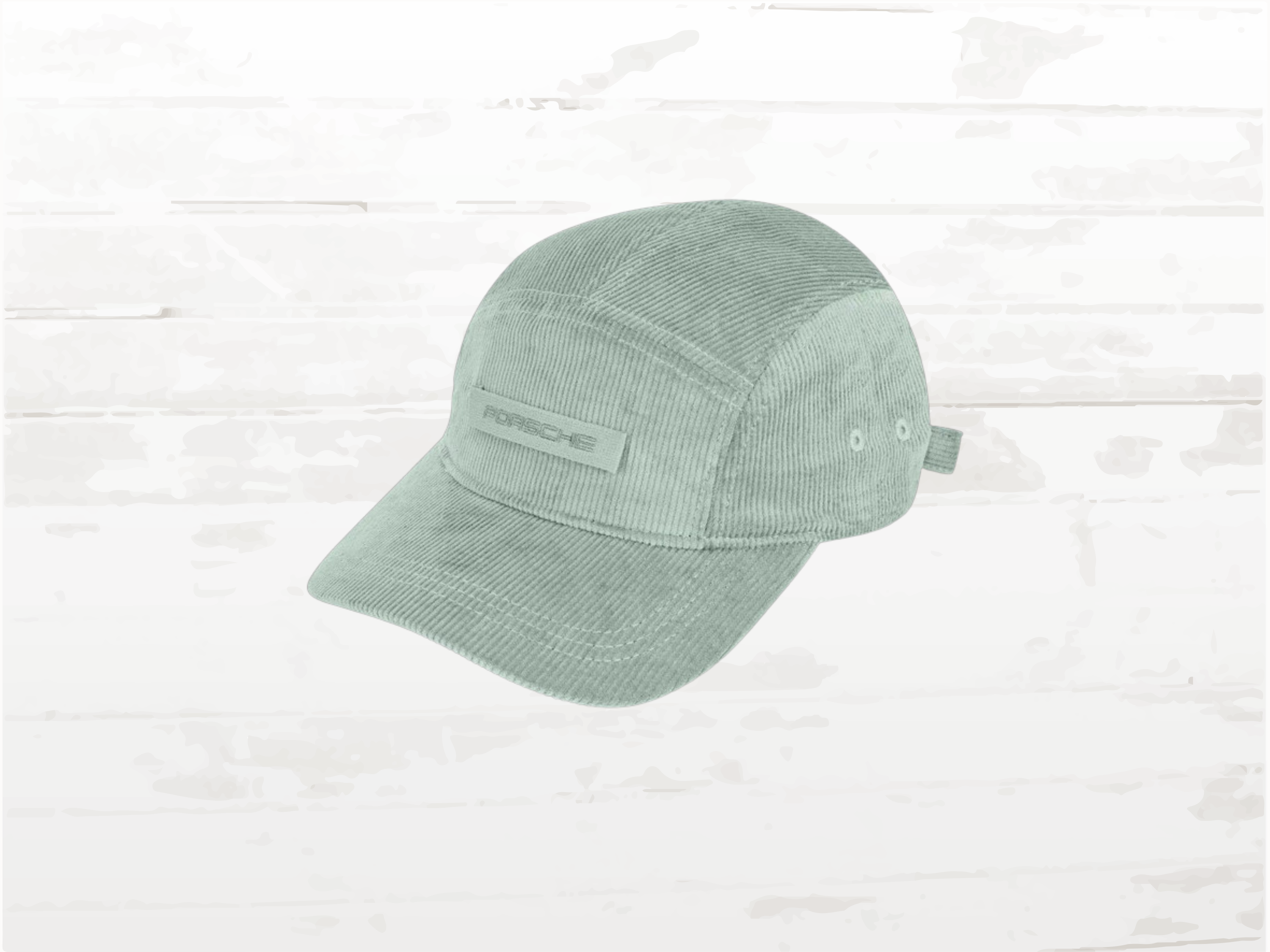 Porsche Hat Urban Green Corduroy Cap | Unisex Adjustable | One Size Fits All