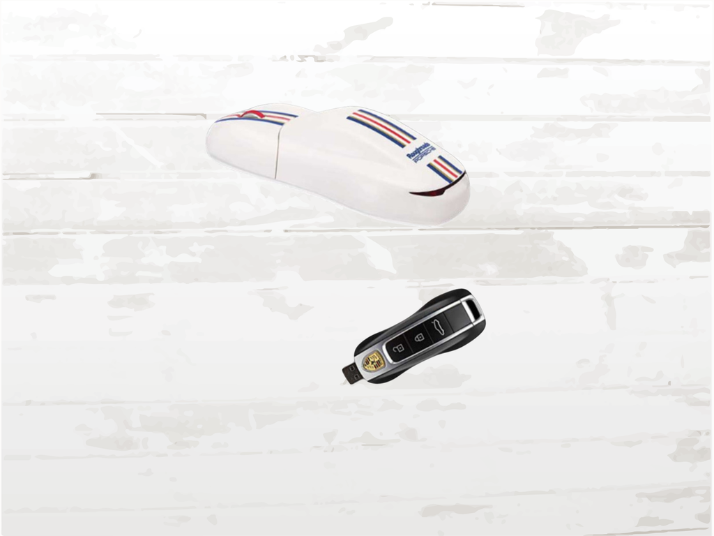 Porsche Gift Set: 911 Wireless Mouse, 64GB USB Key