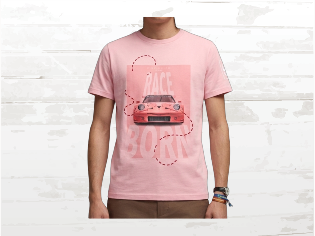 Porsche Pink Pig T-Shirt No.92, Puma Le Mans 2018 Unisex Racing Tee, 911 RSR GT3 Gift