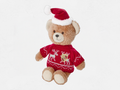 Porsche Ferry Teddy Bear | Red Sweater & Santa Hat | 35 cm Plush