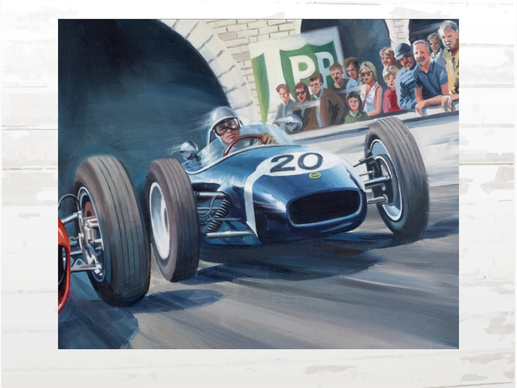 Ferrari Poster 156 “Shark Nose” | Monaco Grand Prix 1961 | Limited Edition