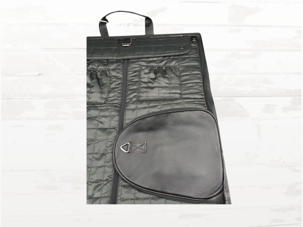Vintage Leather Racing Weekender Bag | Motorsport Travel Duffle (Limited Edition)