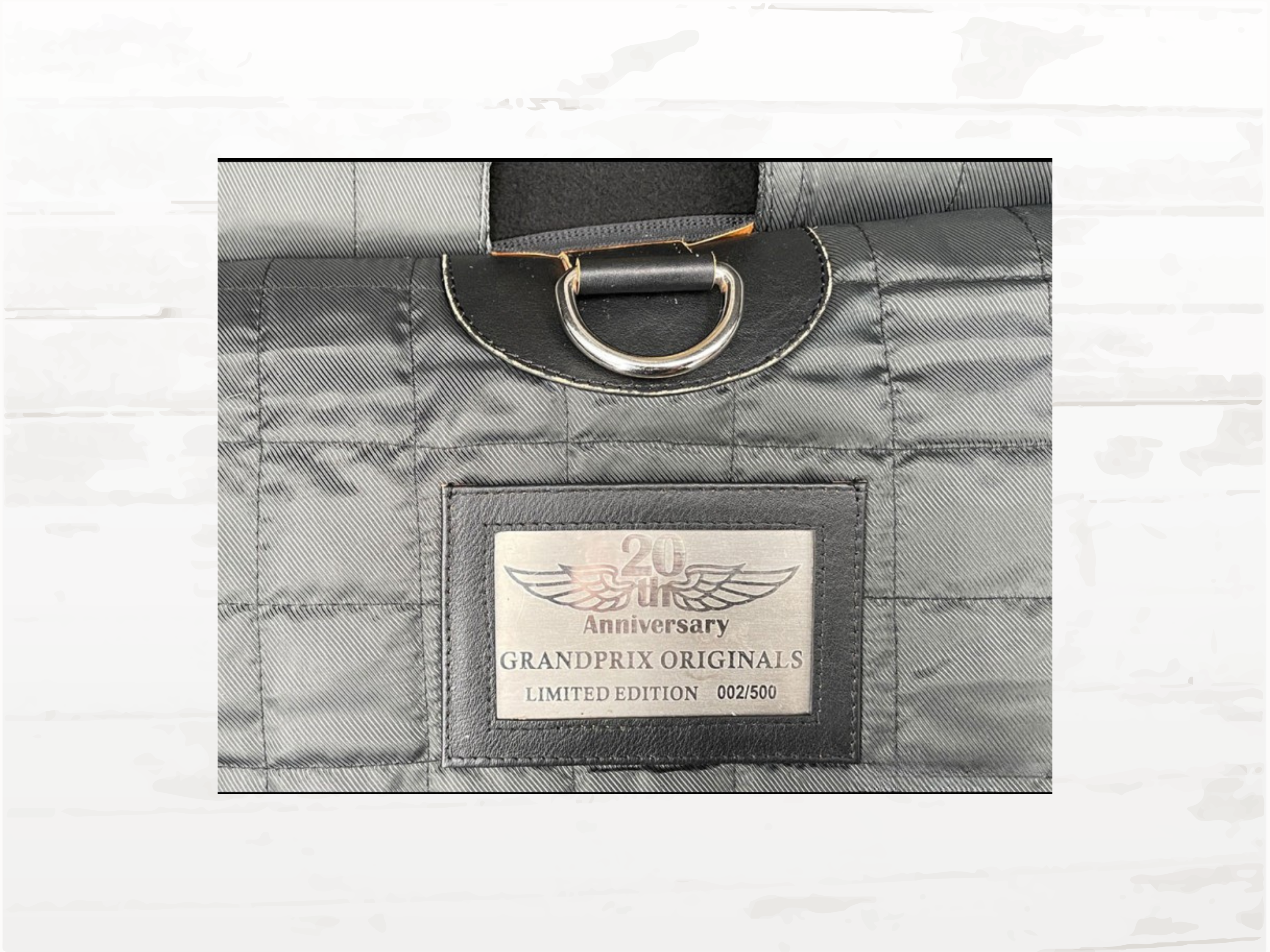 Vintage Leather Racing Weekender Bag | Motorsport Travel Duffle (Limited Edition)