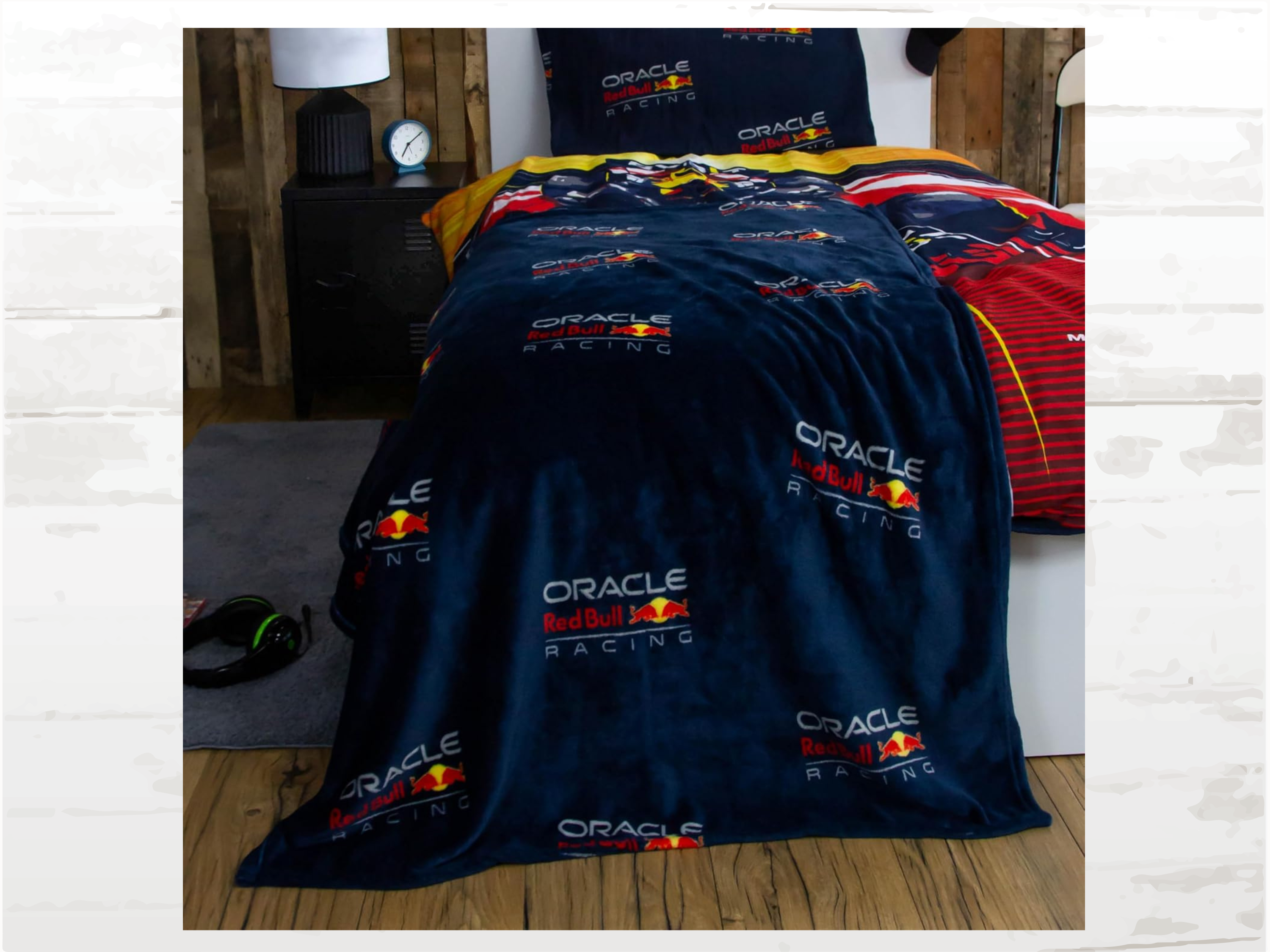 Red Bull Racing Logo Fleece Blanket | Max Verstappen F1